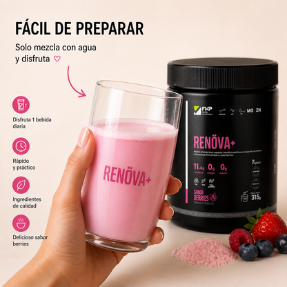 COLÁGENO RENOVA + DOBLEMENTE HIDROLIZADO
