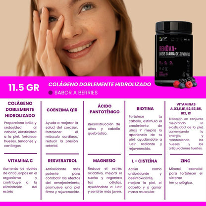 COLÁGENO RENOVA + DOBLEMENTE HIDROLIZADO